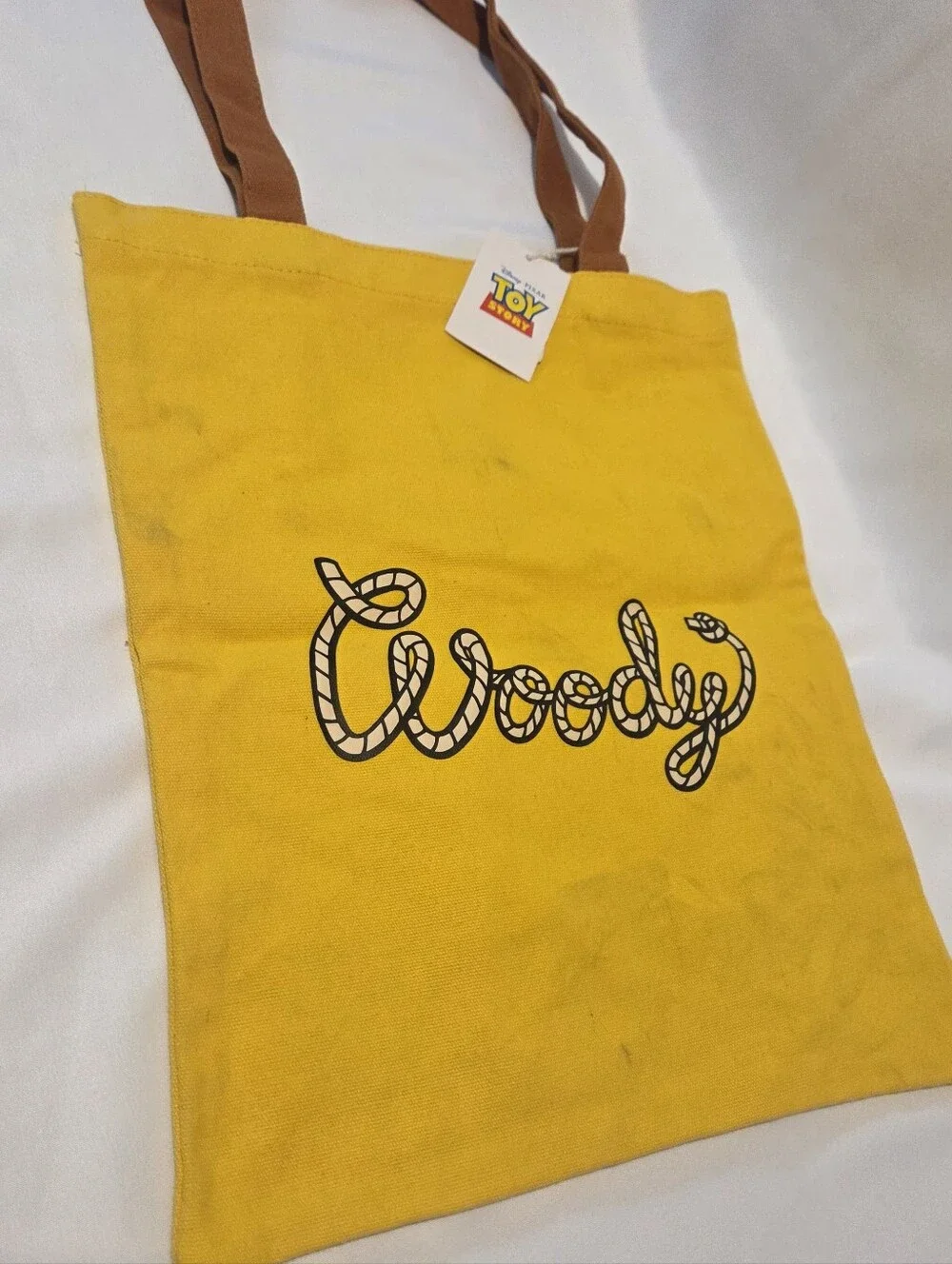 Woody Yellow Kids Tote Bag